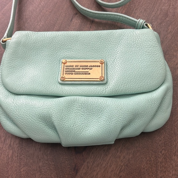 Marc by Marc Jacobs Mint Green Leather Classic Q Karlie Shoulder Bag - Picture 5 of 10